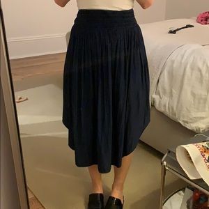 Ramy Brook navy skirt